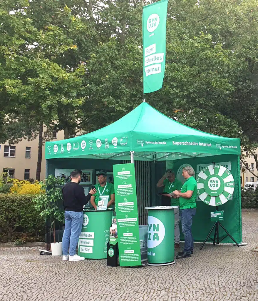 SYNVIA media Infostand